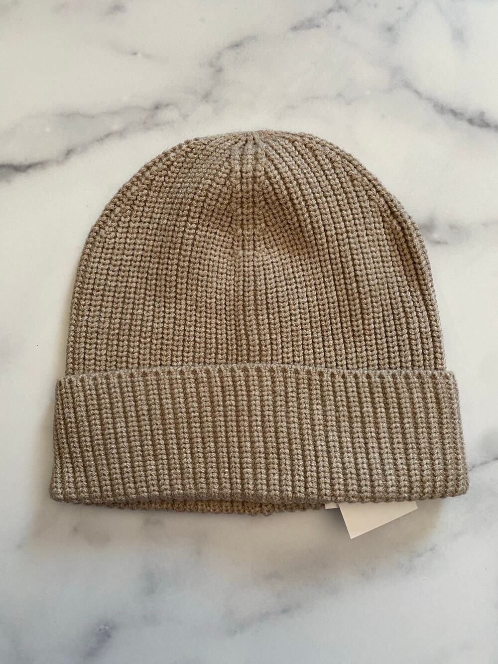 J. Crew Factory Taupe Knit Beanie
